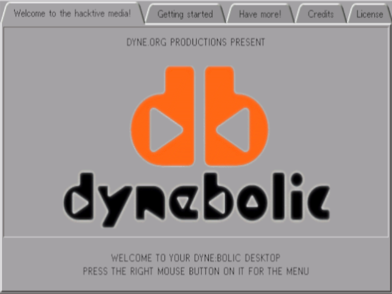 DYNE:BOLIC 1